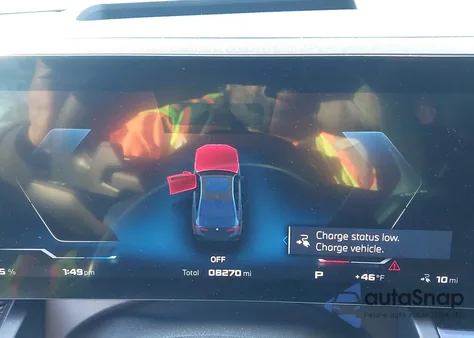 2024 BMW I5 M60 z USA, uszkodzony, nr VIN WBY43FK09RCN89715